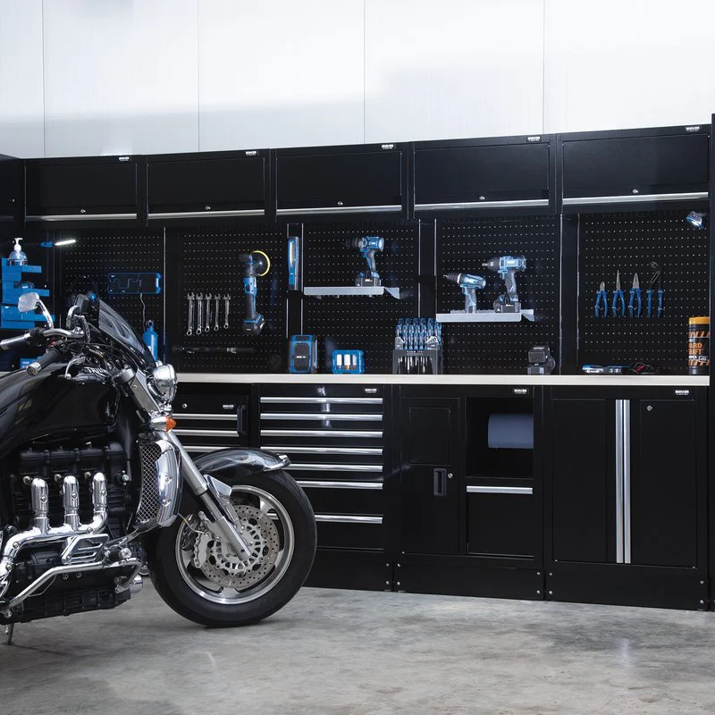Draper BUNKER® 25‑Piece Modular Storage Combo – Choice of Hardwood or Stainless Steel Worktop - Image 3