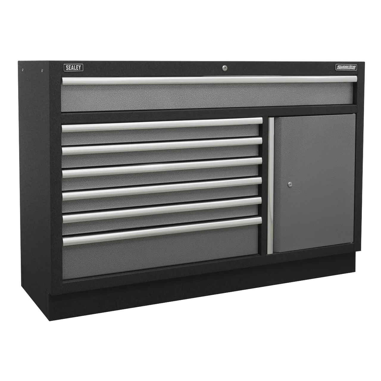 Superline PRO® 2.04m Modular Storage System with Choice of Worktop - Image 7