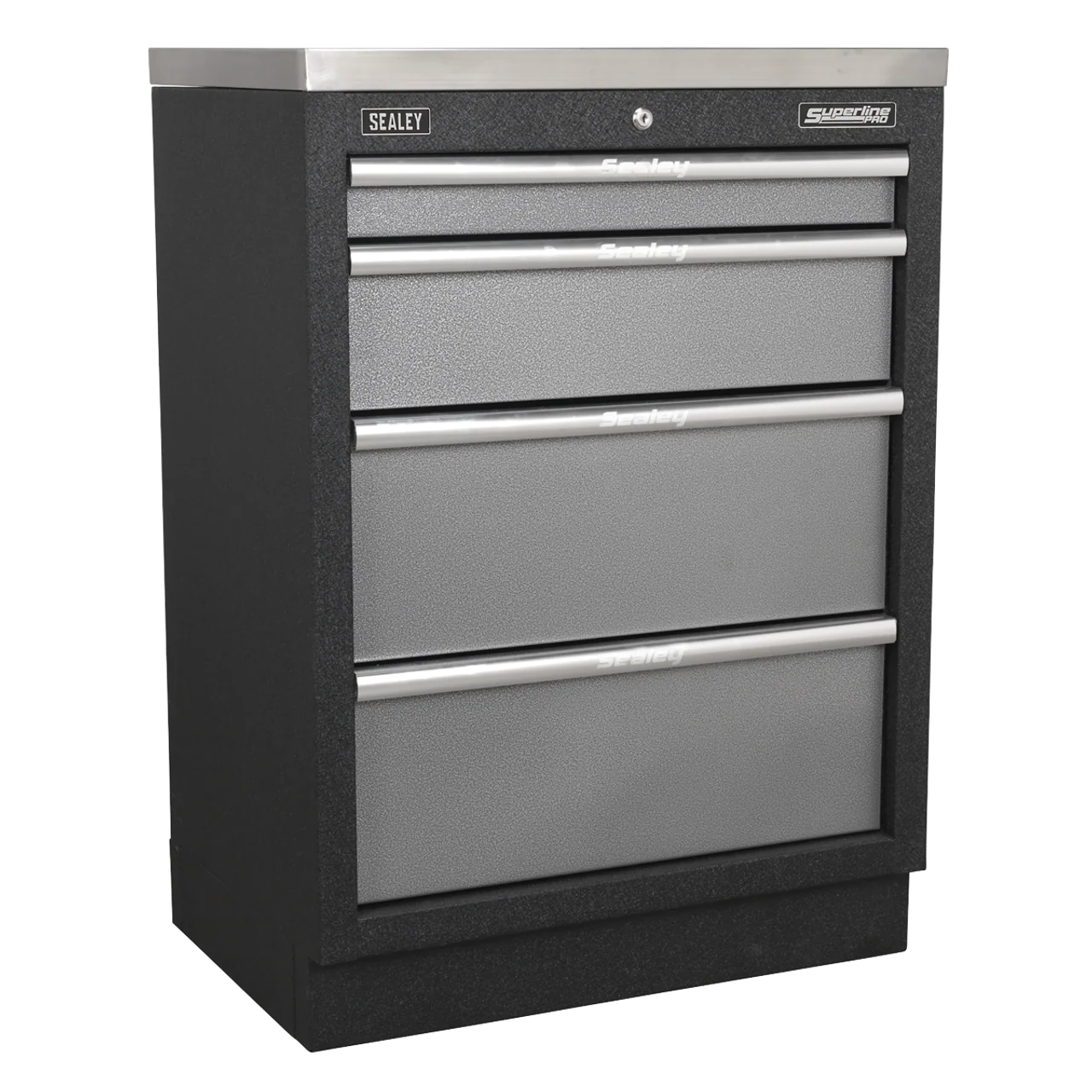 Superline PRO® 2.04m Modular Storage System – Wood or Stainless Steel Worktop | Heavy-Duty Garage & Workshop Cabinets - Image 4