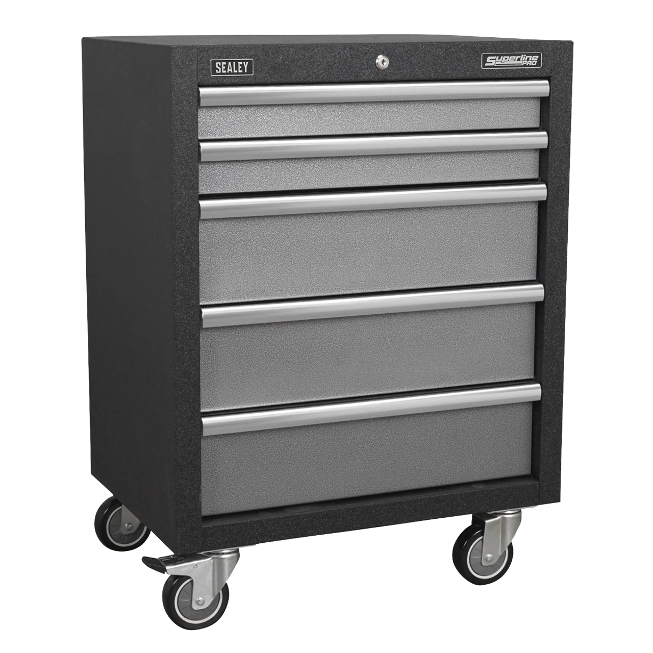 Superline PRO® Mobile Units – Workshop Trolley or 5-Drawer Mobile Cabinet | Heavy-Duty Modular Storage - Image 5