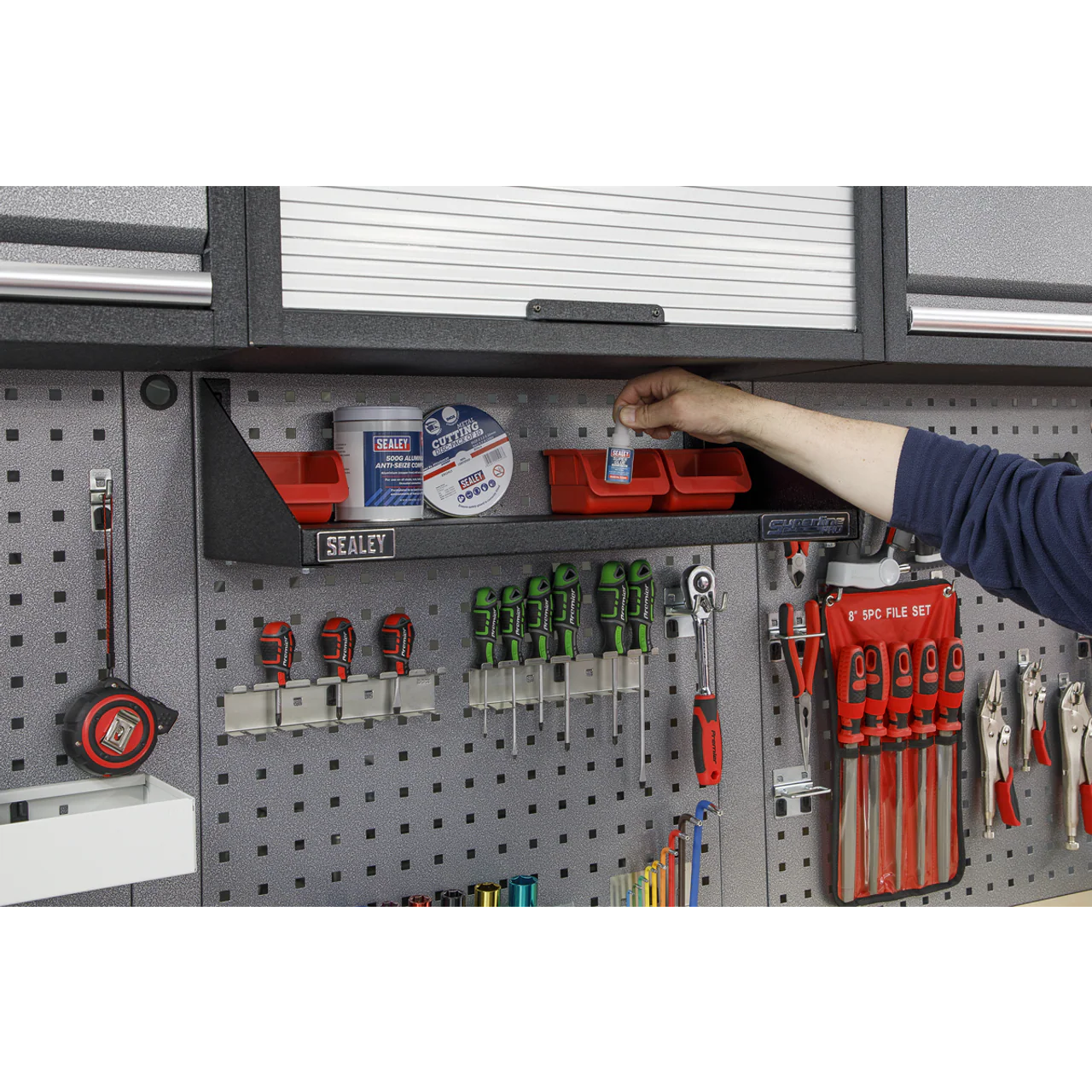 Superline PRO® Modular Wall Cabinets & Accessories – 680mm, 865mm & 1360mm | Shelves, Tambour, Power Tool Rack - Image 5